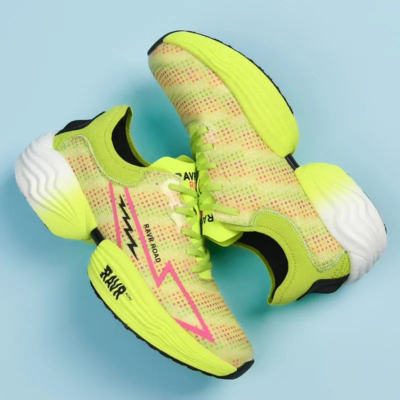 Supercritical E-TPU Marathon Running Shoes Light Comfy Sports Jogging Mesh Breathable Sneakers Outdoor Athletic Training Shoes