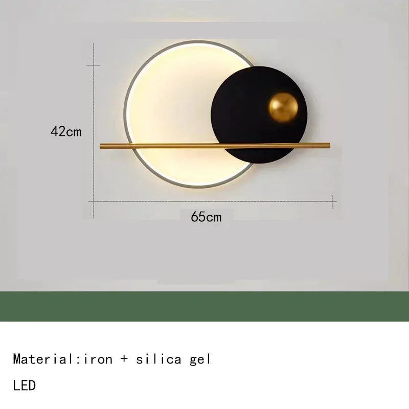 Designer Multiple Styles LED Wall Light Sconce Colorful Metal Parlor Restaurant Bedside Lamp Minimalist Art Deco Dropshipping