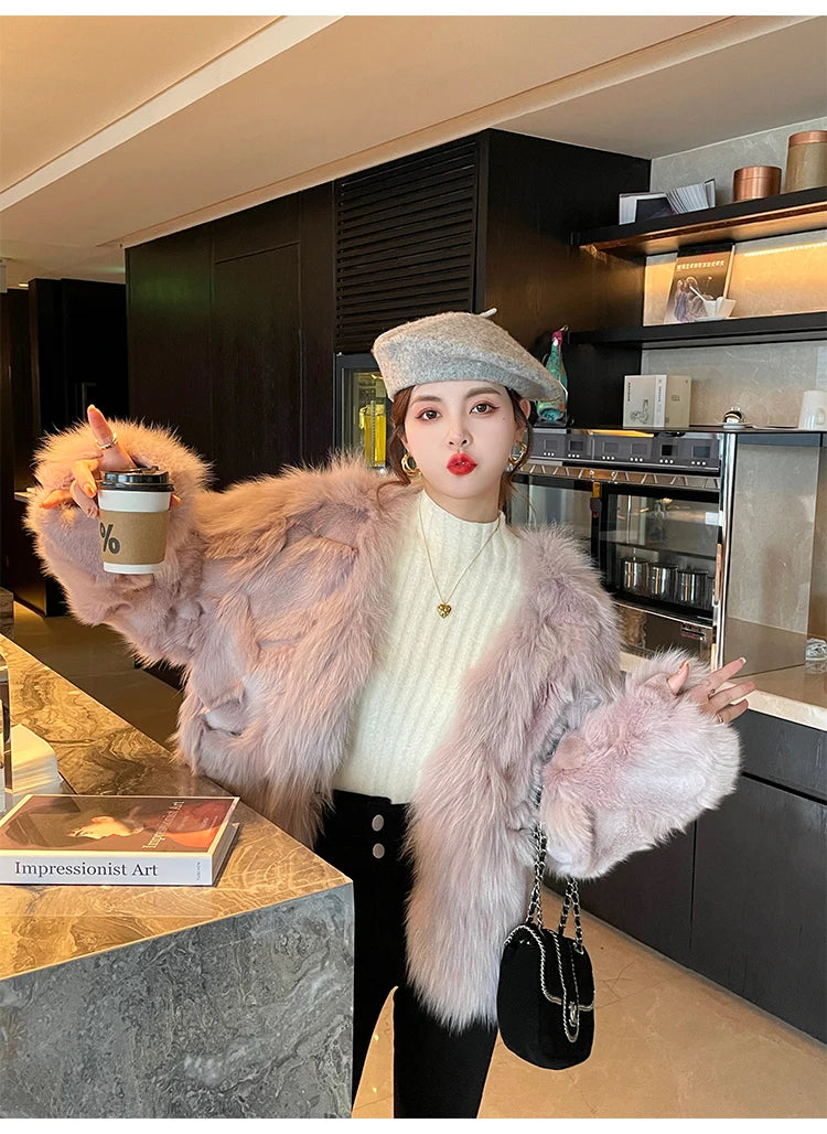 2025 Knitted Pullover Thick Warm Turtleneck Sweater Women Tops Lined Sweater Autumn Winter Streetwear Jersey Knitwear Jumper