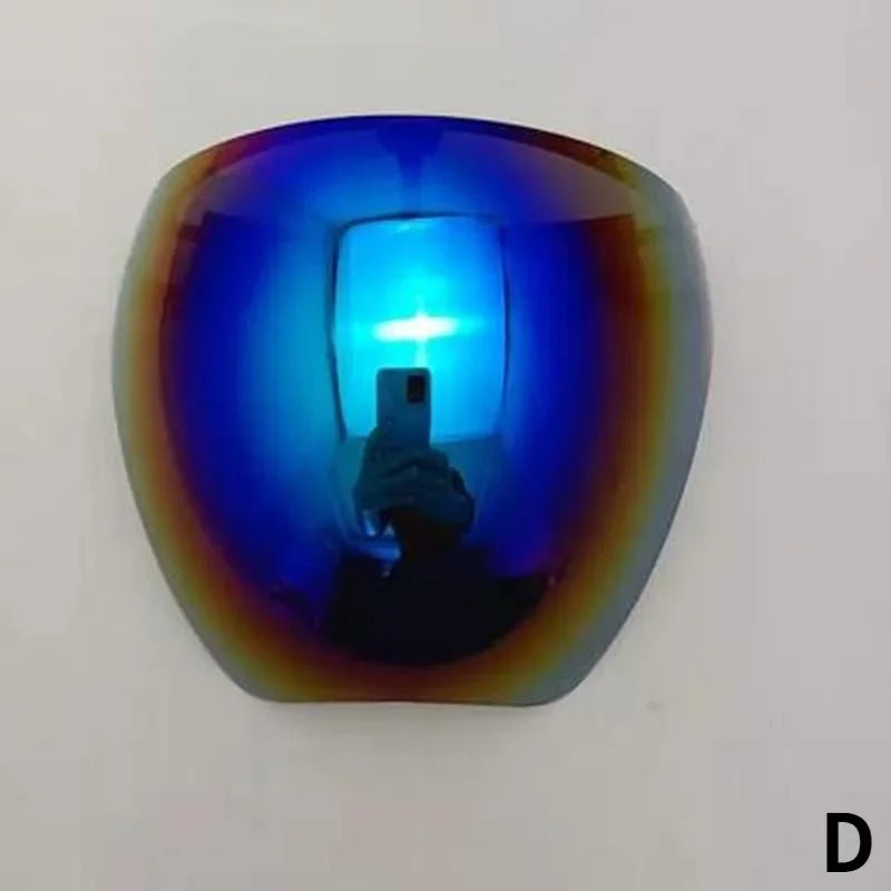 One Piece Protective Face Mask Full Face UV Resistant Oversized Punk Goggle Sunglasses Riding Windproof Dustproof Goggles Gifts