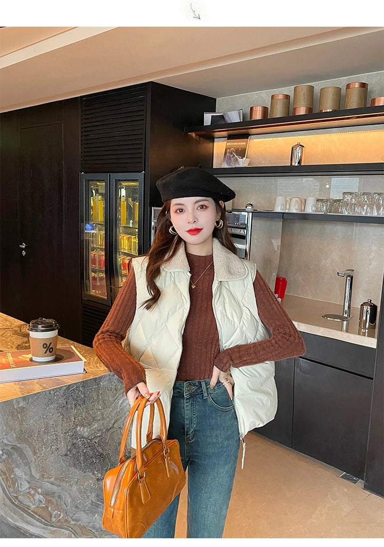 2025 Knitted Pullover Thick Warm Turtleneck Sweater Women Tops Lined Sweater Autumn Winter Streetwear Jersey Knitwear Jumper