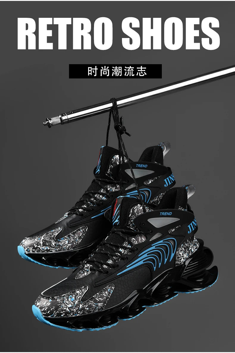 Men shoes Sneakers Male Luxury shoes Mens trend casual Shoes Trainer Race Breathable Shoes tenagers fashion blade running shoes