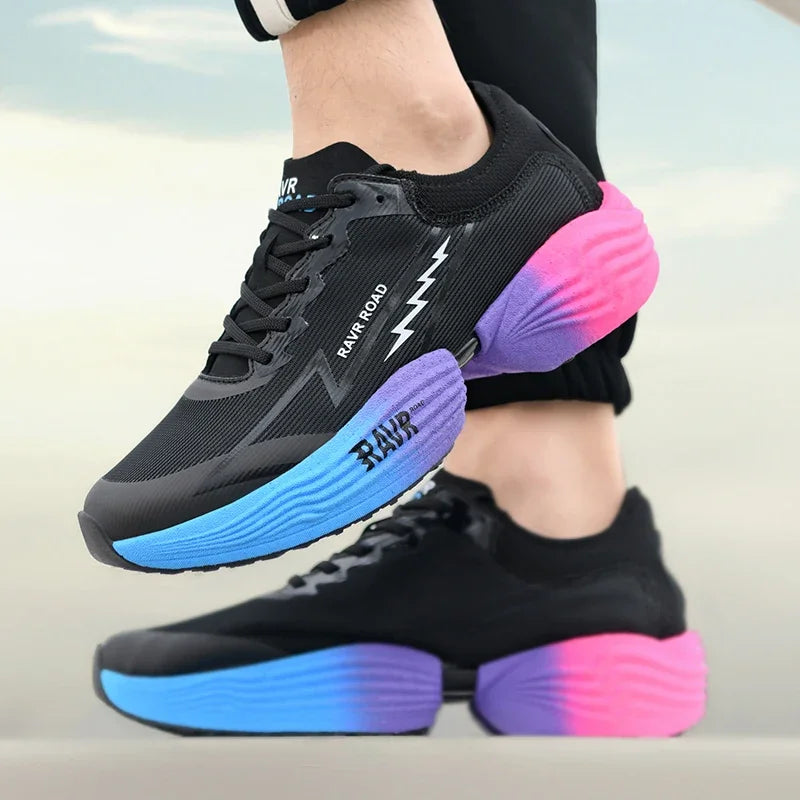 Supercritical E-TPU Marathon Running Shoes Light Comfy Sports Jogging Mesh Breathable Sneakers Outdoor Athletic Training Shoes
