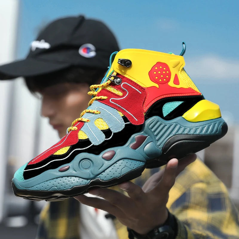 2025 New Comfortable Casual New Leather Casual Shoes for Men37-45High-quality Couple's Sports Shoes