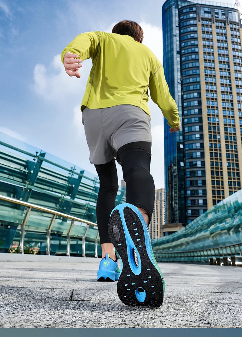 Running Shoes Carbon Board Speciality Marathon Men Sports Breathable Lightweight Women's Comfortable Athletic Nonskid Sneakers