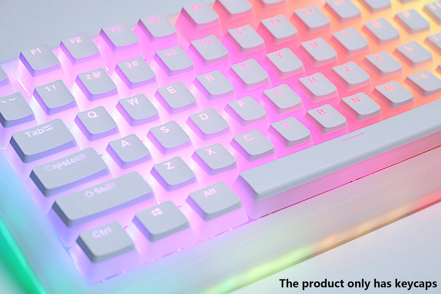 PBT Pudding Keycaps 129 keys Keycap OEM Profile Key cap For Mechanical Keyboard kit Mx Switch RGB backlit 87 104 Gamer Keyboards