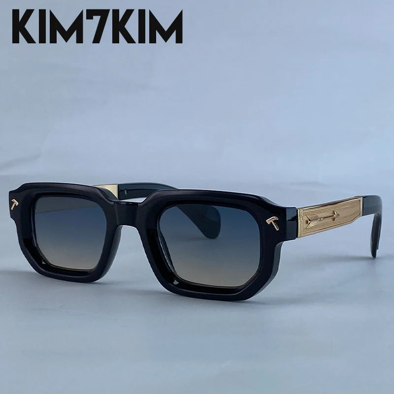 Polarized Square Punk Sunglasses Men 2025 Luxury Brand Classic Rectangle Sunglass UV400 Driving Eyewear Fashion Outdoor Shades