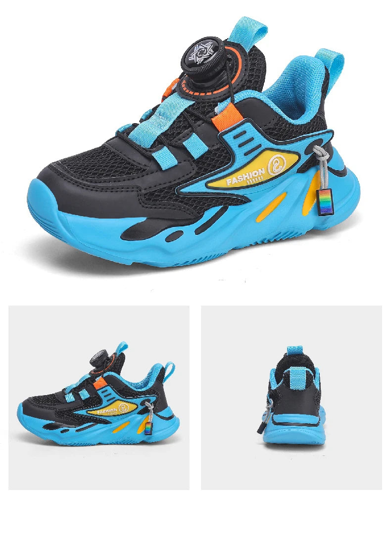 New Arrival Spring Autumn Children Running Shoes Non-slip For Boys Girls Brand Leather Comfort Kids Lightweight Fashion Sneakers