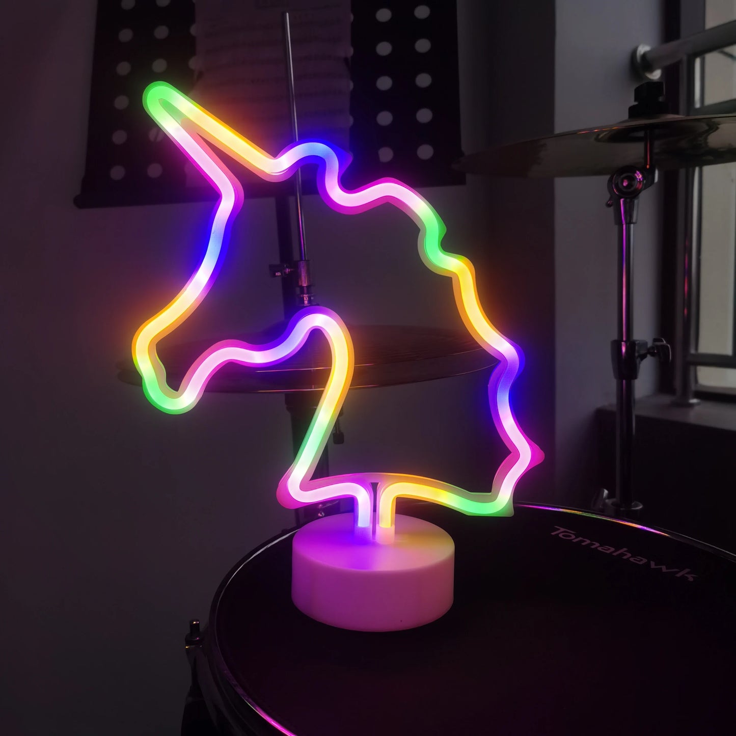 1 Piece, Countertop Decorative Lighting Neon Sign, USB or 3*Aa Battery Powered, Suitable for Holiday Party, Kitchen Home Lighting, Room Decoration Night Light (Battery Not Included)