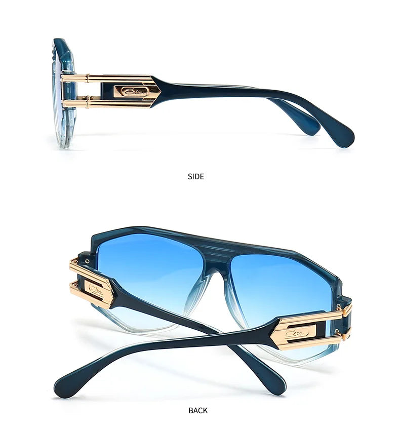 Retro Men's Sunglasses Square Sunglasses For Men Women Cyberpunk Style Glasses Anti Glare UV400 Go To Fishing Travel Driving