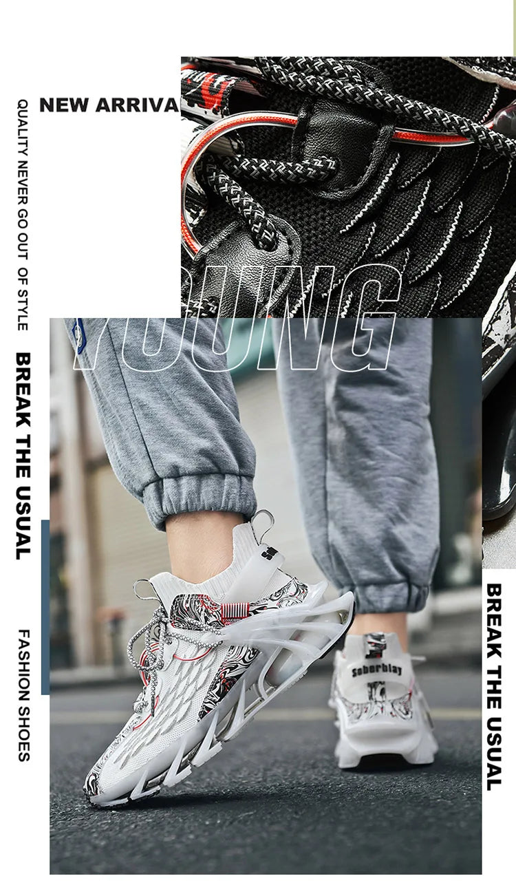 Men shoes Sneakers Male tenis Luxury shoes Mens casual Shoes Trainer Race Breathable Shoes fashion blade running Shoes for men