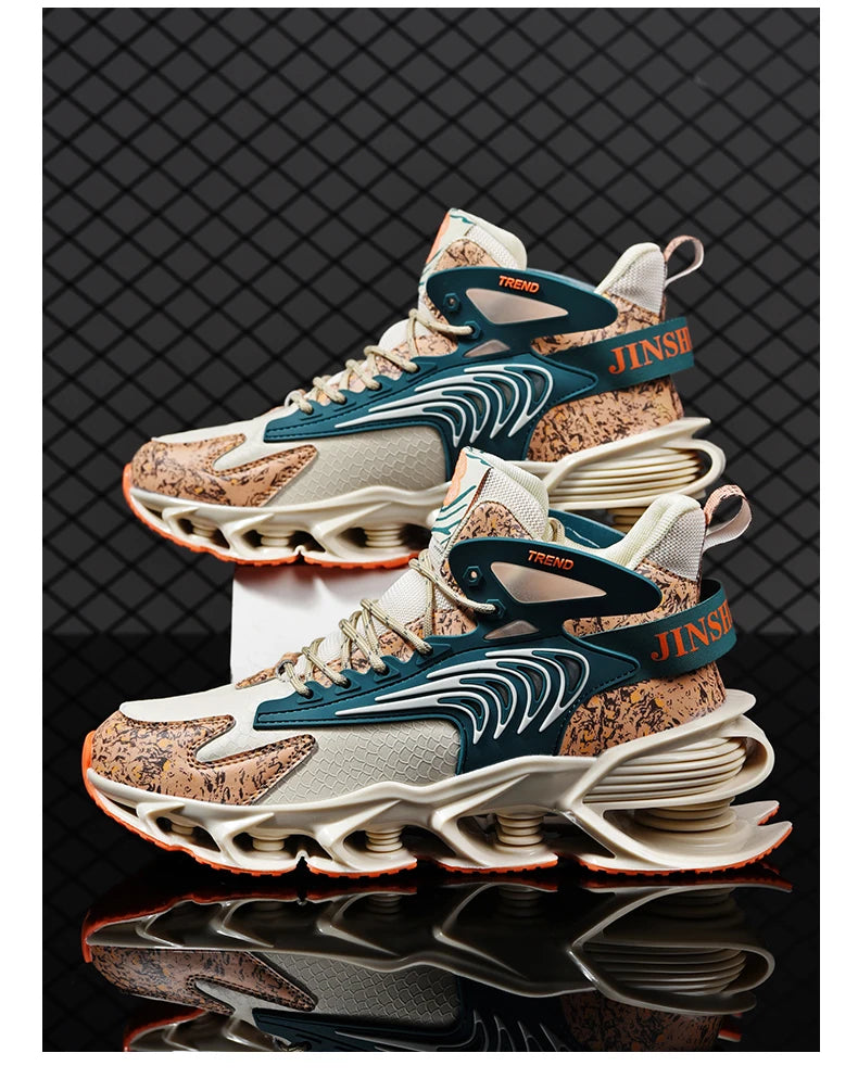 Men shoes Sneakers Male Luxury shoes Mens trend casual Shoes Trainer Race Breathable Shoes tenagers fashion blade running shoes