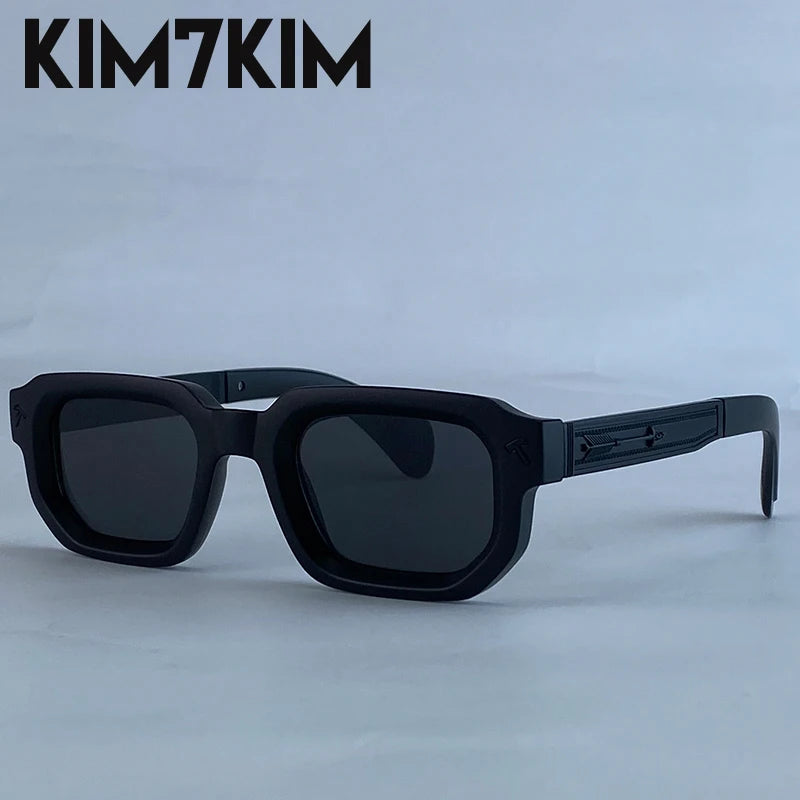 Polarized Square Punk Sunglasses Men 2025 Luxury Brand Classic Rectangle Sunglass UV400 Driving Eyewear Fashion Outdoor Shades