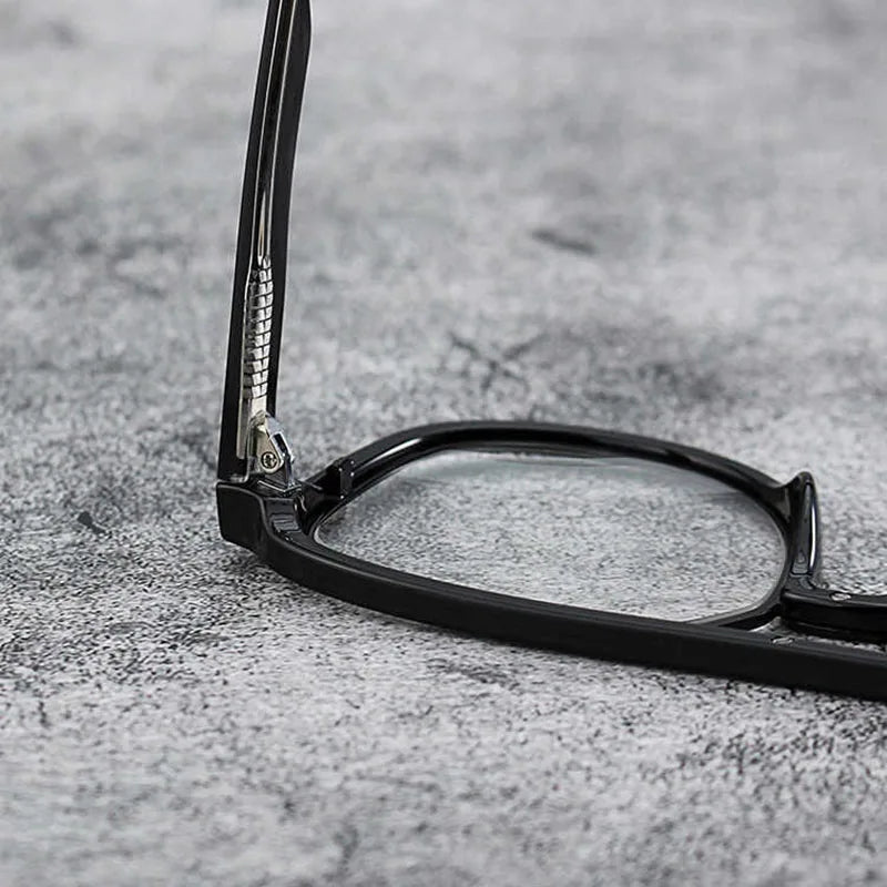 Fashoin Large Frame Anti Blue Light Glasses Frame Men Women Oversized Optical Prescription Eyewear Computer Goggles Eyeglasses