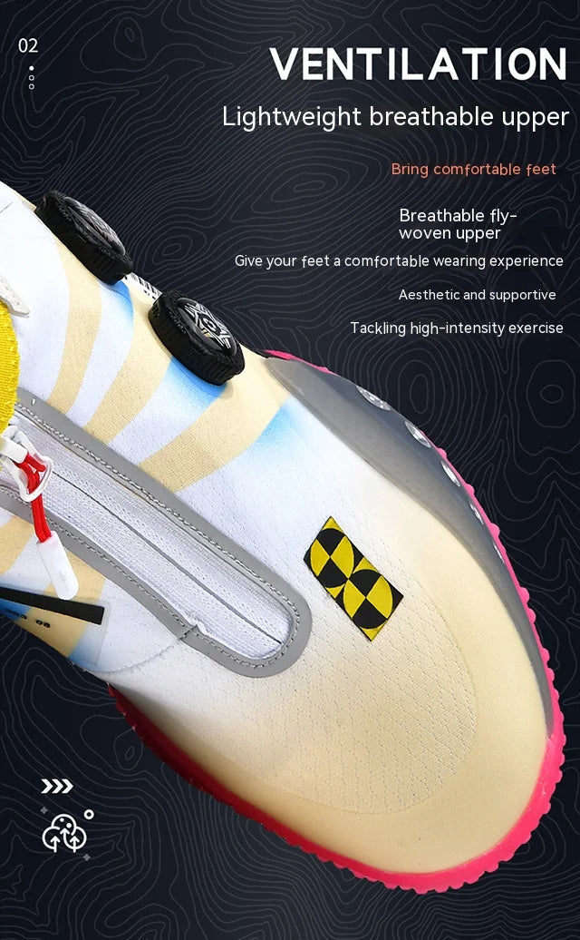 New basketball shoes male high top students wear-resistant outdoor concrete actual combat flying woven breathable combat boots