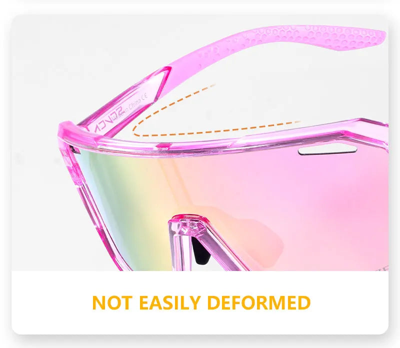 SCVCN Children Cycling Glasses Kids Outdoor Sports Sunglasses UV400 MTB Bike Eyewear Girls Boys Camping Fishing Golf Accessories