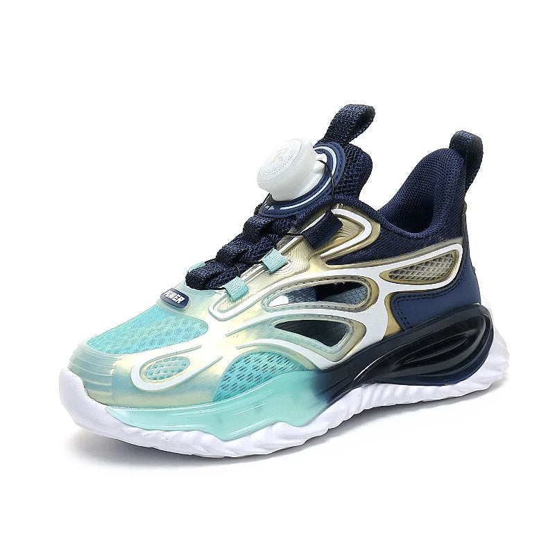 Childrens Running Shoes for Girls Breathable Mesh Soft Anti Slip Wear-resistant Sneakers Trendy Casual Sports Shoes for Kids