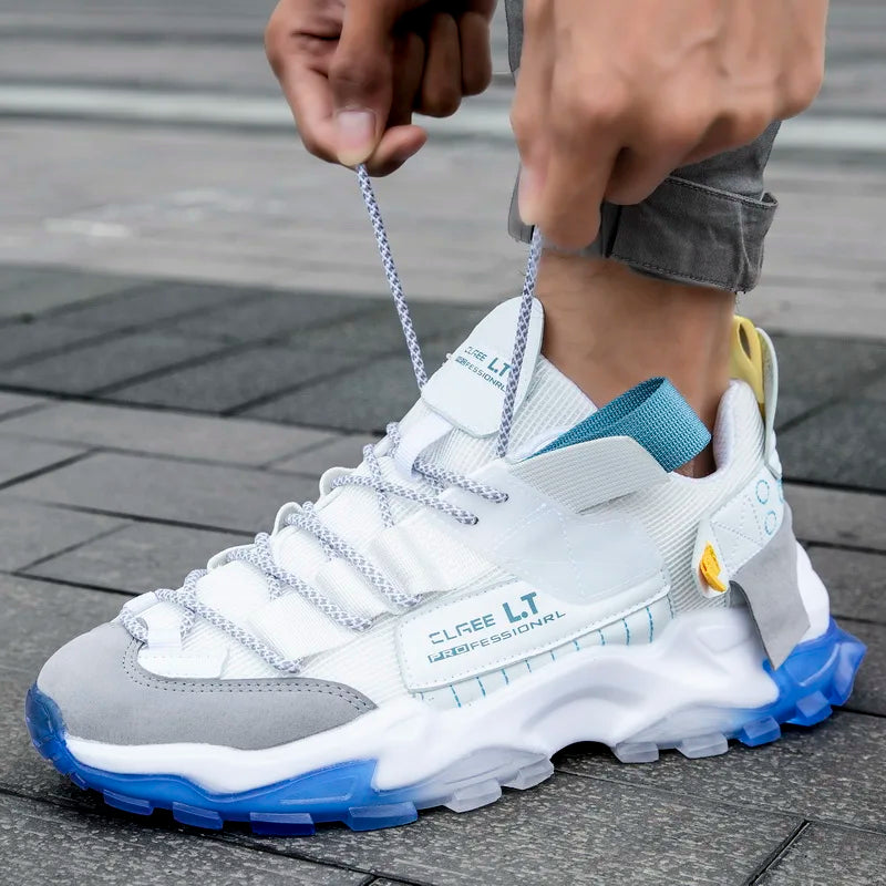 Women Casual plus size Shoes Fashion Breathable Walking Mesh Flat Shoe Sneakers Women Gym Vulcanized Shoes White Female Footwea