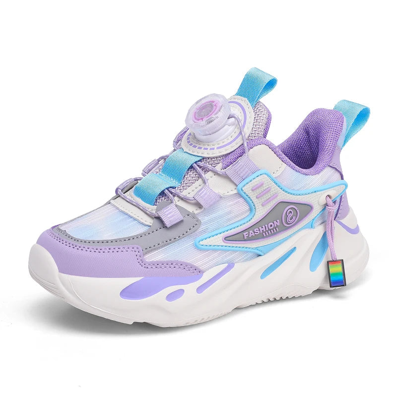 New Arrival Spring Autumn Children Running Shoes Non-slip For Boys Girls Brand Leather Comfort Kids Lightweight Fashion Sneakers