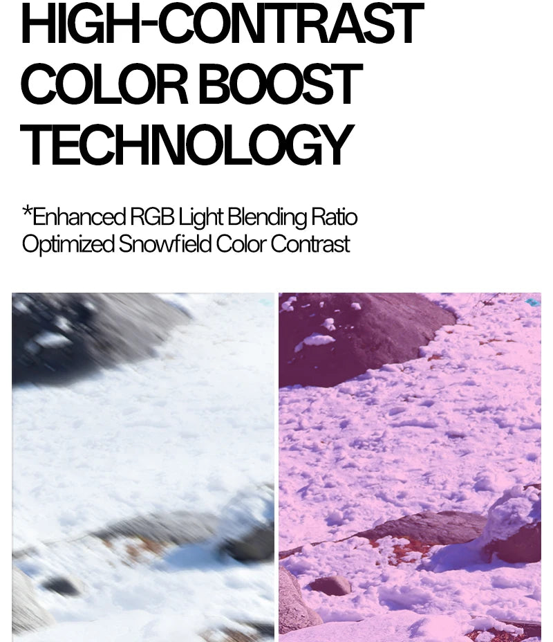 Kapvoe Men Outdoor Photochromic Snow Goggles Ski Goggles Winter Snowmobile Snowboard Anti-Fog Mask Women UV400 Sports Glasses