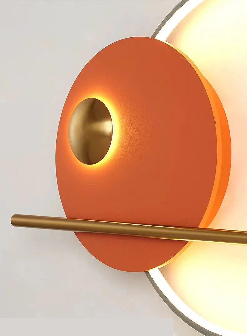 Designer Multiple Styles LED Wall Light Sconce Colorful Metal Parlor Restaurant Bedside Lamp Minimalist Art Deco Dropshipping