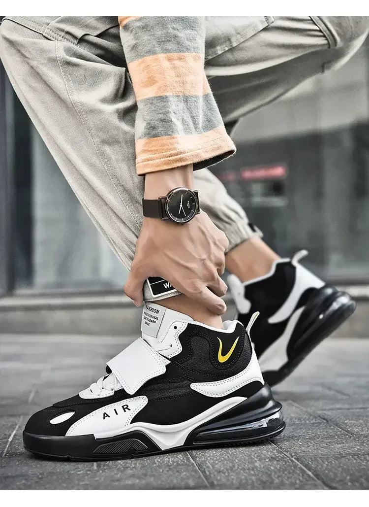 2025 Basketball Shoes for Men Air Cushion Jogging Gym Sport Shoes Women Basket Femme Sneakers Comfortable Outdoor Training Shoes