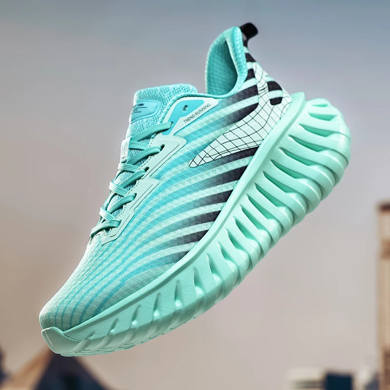 High-quality Chunky Running Shoes Women Men Light Comfy Outdoor Jogging 36-46 Mesh Breathable Trekking Shoes Versatile Sneakers