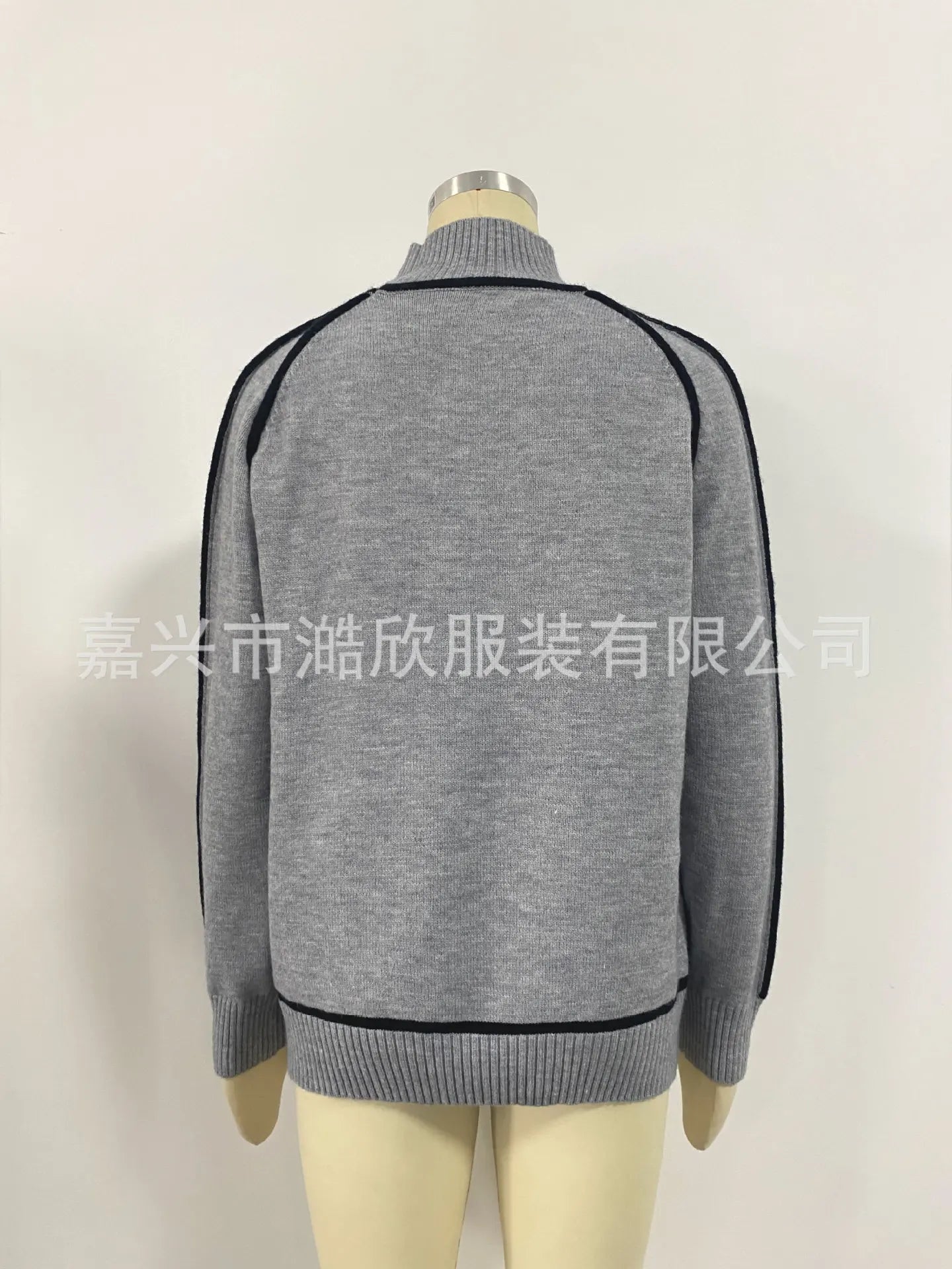 Fashion Basic Autumn Winter Color Matching Emperament Sweater High Neck Office Pullover Solid Soft Long Sleeve Clothing Tops