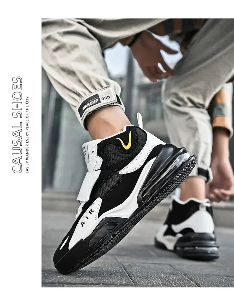 2025 Basketball Shoes for Men Air Cushion Jogging Gym Sport Shoes Women Basket Femme Sneakers Comfortable Outdoor Training Shoes