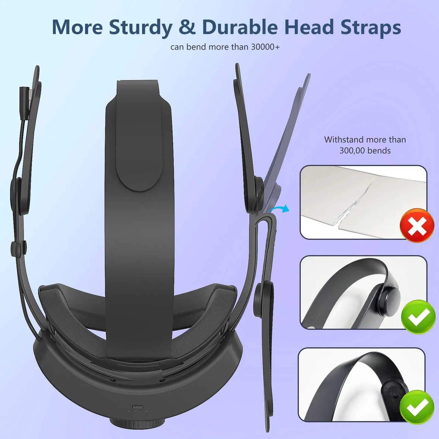 mtomatovr for Meta quest3s/quest3  Battery Head Strap  Extends 4-6 Hours  RGB Light Fast-Charging vr accessory Elite Replacement