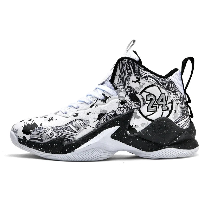 Men Basketball Shoes Field Training Sports Tennis Shoes 2024 New Male Sneakers Non Slip Luxury Basketball Shoes for Children