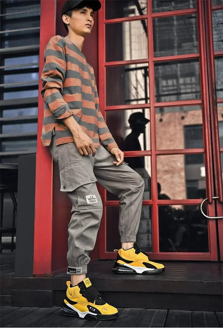 2025 Basketball Shoes for Men Air Cushion Jogging Gym Sport Shoes Women Basket Femme Sneakers Comfortable Outdoor Training Shoes