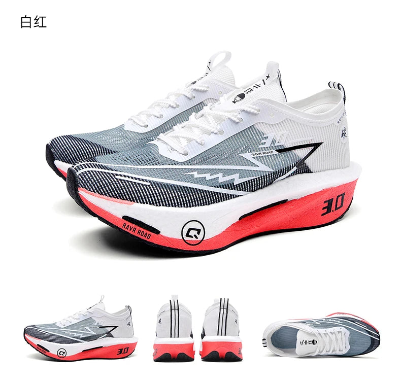 Running Shoes Speciality Carbon Board Marathon Men Sports Breathable Lightweight Women's Comfortable Athletic Nonskid Sneakers