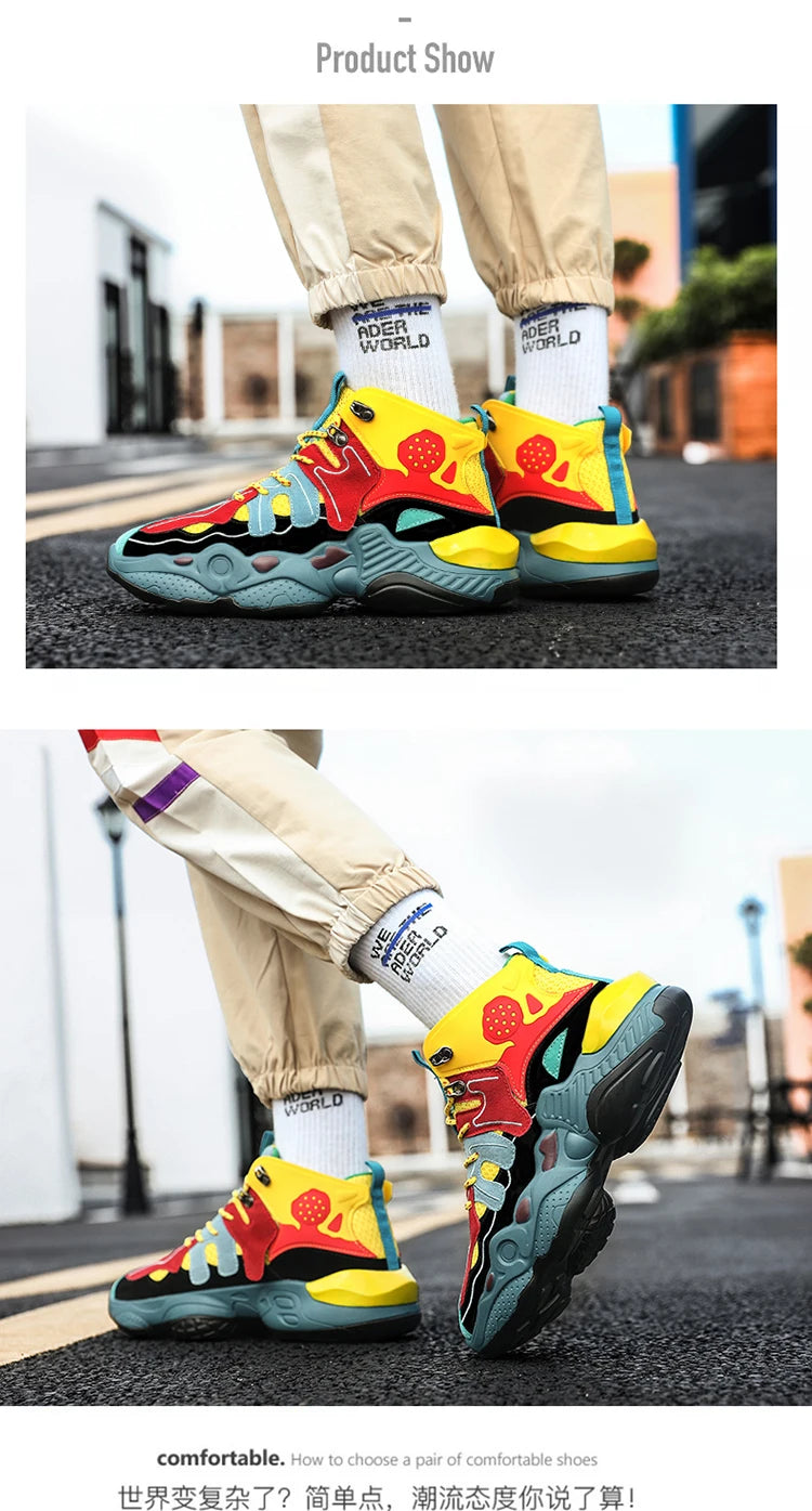 2025 New Comfortable Casual New Leather Casual Shoes for Men37-45High-quality Couple's Sports Shoes