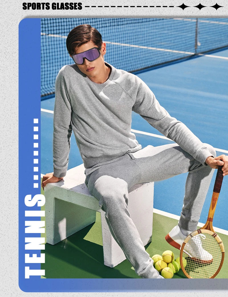 SCVCN New Outdoor Cycling Glasses Bike Sunglasses Men UV400 Eyewear Sports MTB Goggles Bicycle Women Riding Hiking Sunglasses