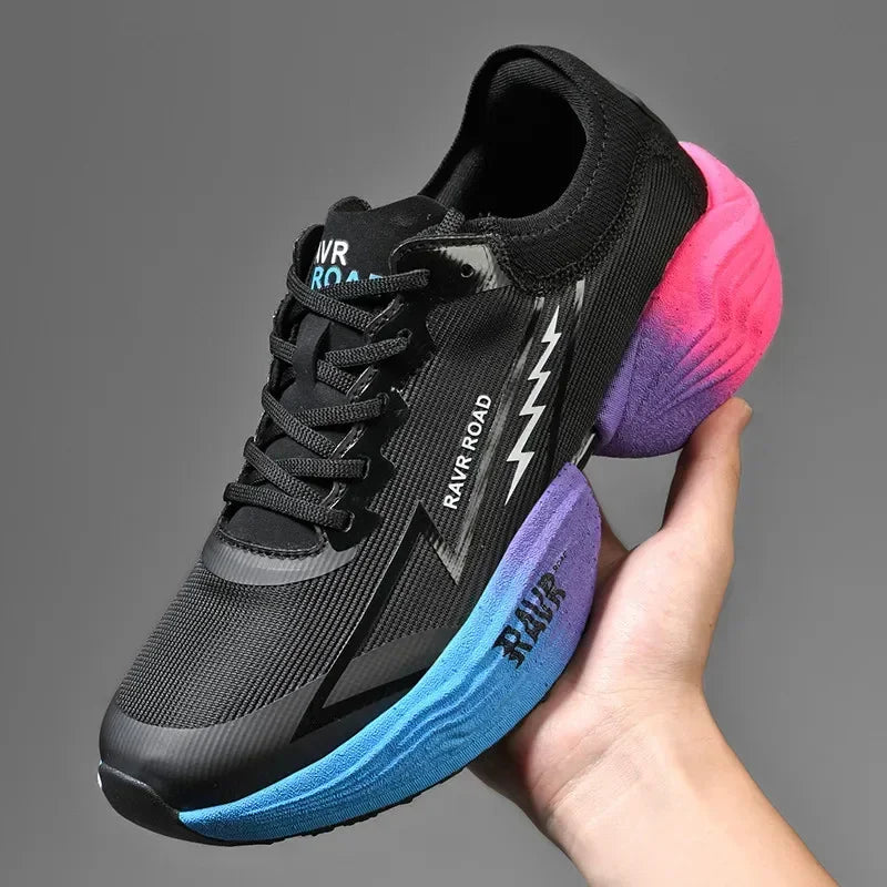 Supercritical E-TPU Marathon Running Shoes Light Comfy Sports Jogging Mesh Breathable Sneakers Outdoor Athletic Training Shoes