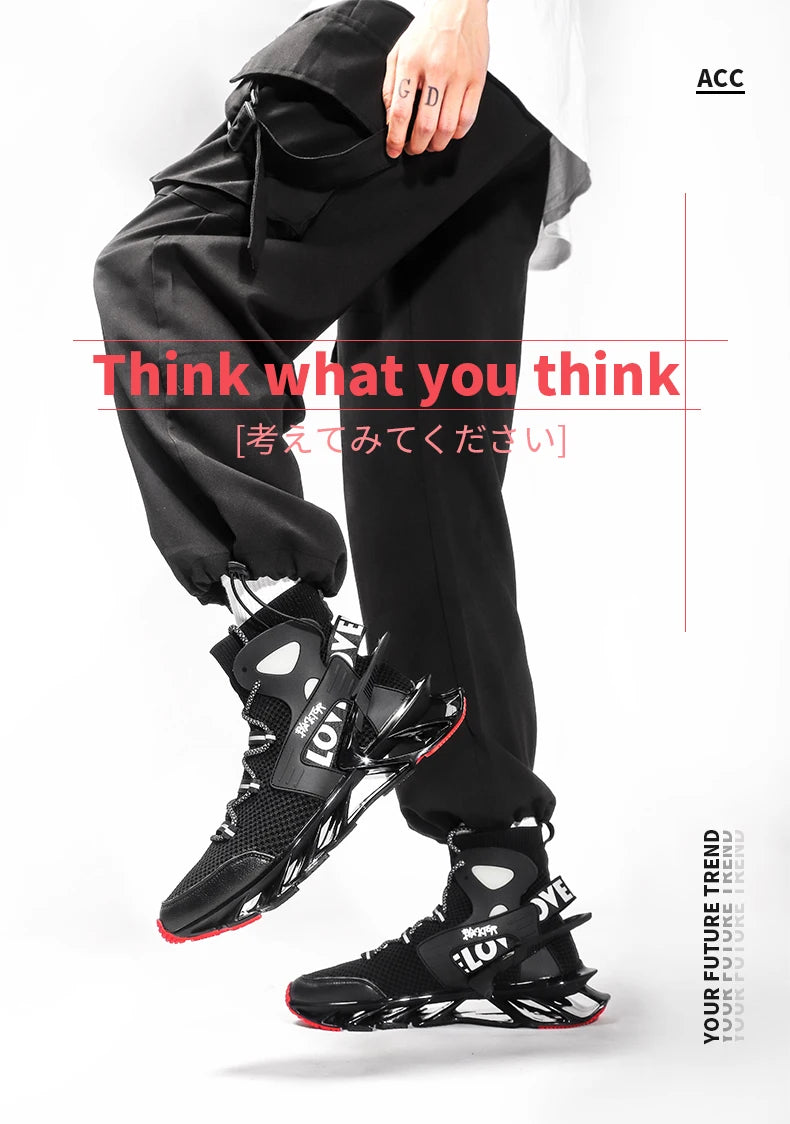 Men shoes Sneakers Male tenis Luxury shoes Mens casual Shoes Trainer Race Breathable Shoes fashion blade running Shoes for men