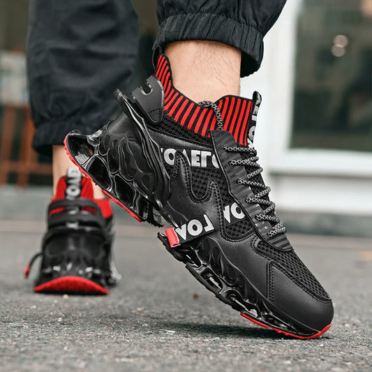 Men shoes Sneakers Male Luxury shoes Mens trend casual Shoes Trainer Race Breathable Shoes tenagers fashion blade running shoes