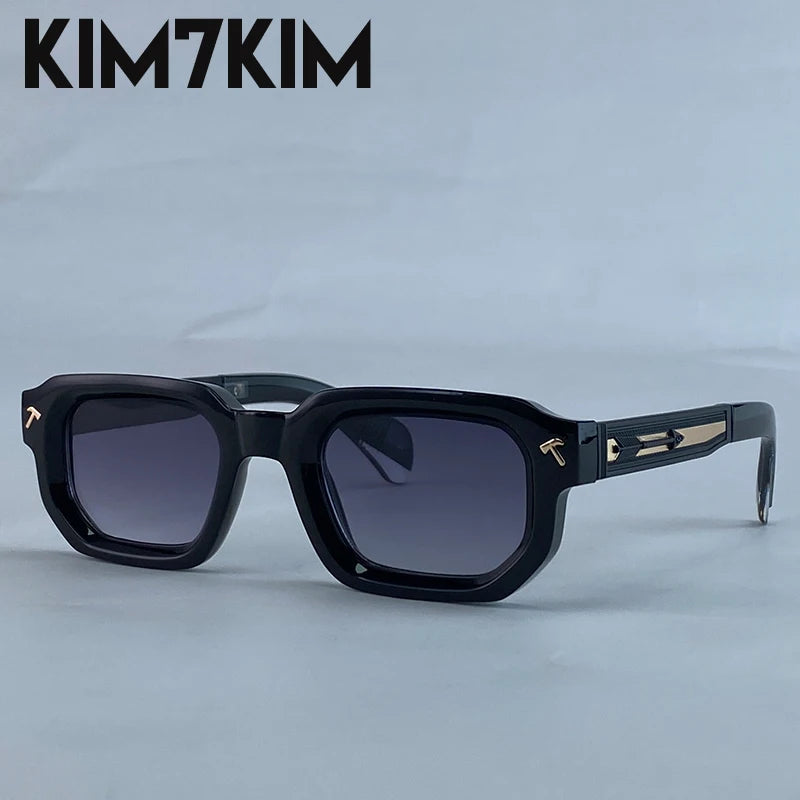 Polarized Square Punk Sunglasses Men 2025 Luxury Brand Classic Rectangle Sunglass UV400 Driving Eyewear Fashion Outdoor Shades