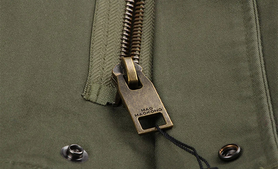 2024 MAOMAOKONG New Real Fur coat Raccoon Collar Detachable Fox fur lining jackets Women's winter Coats parkas Female clothing