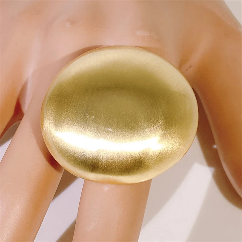 Rings For Girls Free Shipping Women Gold Plated Unique Cutout Shape Design African Bridal Wedding Ring Set Yll