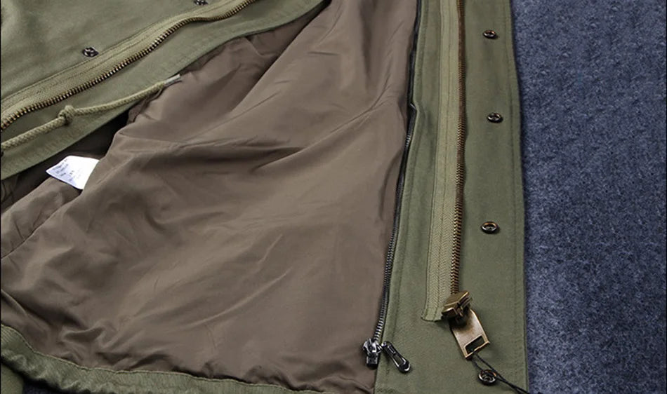 2024 MAOMAOKONG New Real Fur coat Raccoon Collar Detachable Fox fur lining jackets Women's winter Coats parkas Female clothing