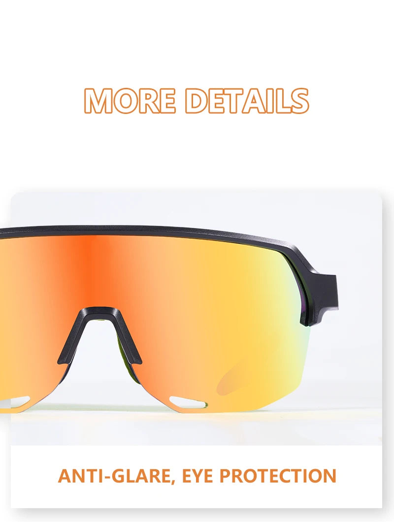 SCVCN Children Outdoor Cycling Sunglasses MTB Camping Glasses Teenager Sports Road Bike Eyewear Girls UV400 Protective Goggles