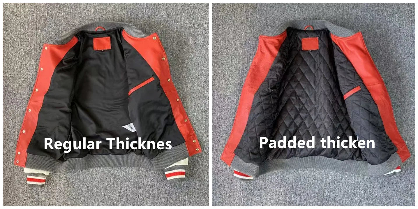 Streetwear Men Bomber Varsity Jackets Embroidery Pu Leather Jacket Baseball Motorcycle Coat Outerwear Winter Men Clothing Unisex