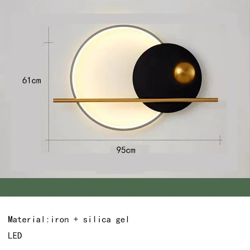 Designer Multiple Styles LED Wall Light Sconce Colorful Metal Parlor Restaurant Bedside Lamp Minimalist Art Deco Dropshipping