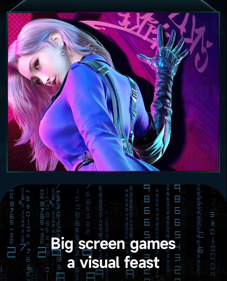 ENMESI V50 1080P HMD OLED High Brightness AR Glasses With Diopter 400inch HD Giant Screen Private Cinema