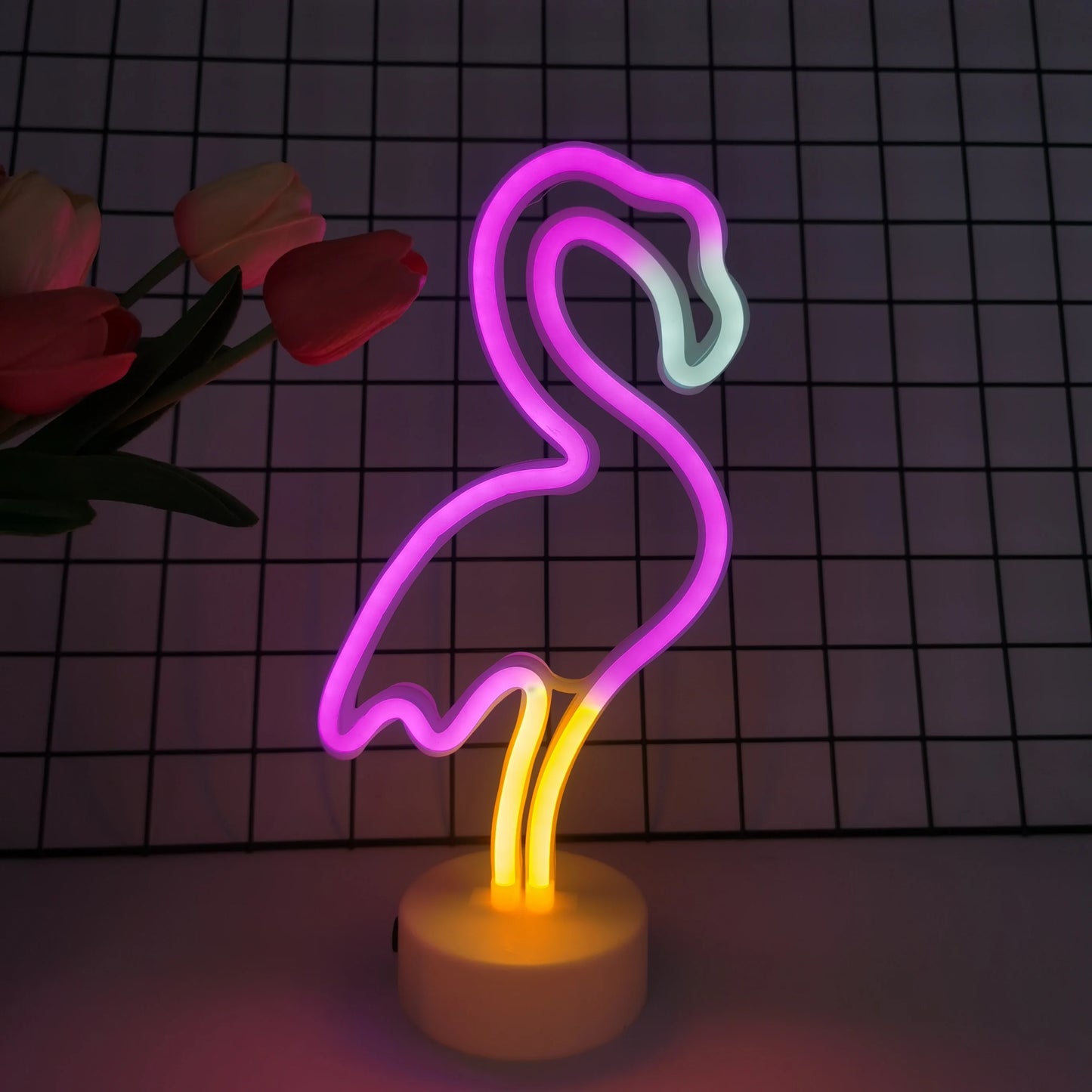 1 Piece, Countertop Decorative Lighting Neon Sign, USB or 3*Aa Battery Powered, Suitable for Holiday Party, Kitchen Home Lighting, Room Decoration Night Light (Battery Not Included)