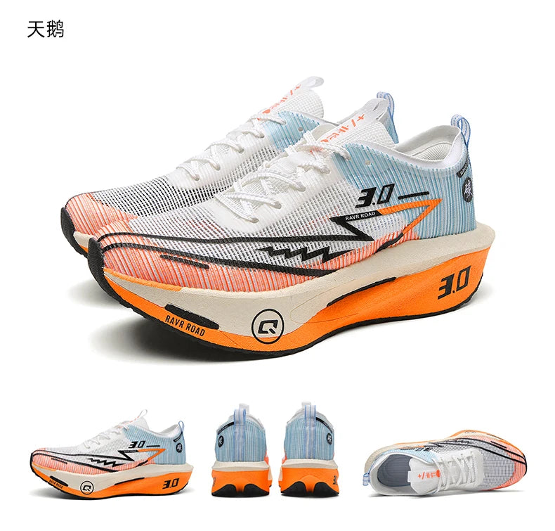 Running Shoes Speciality Carbon Board Marathon Men Sports Breathable Lightweight Women's Comfortable Athletic Nonskid Sneakers