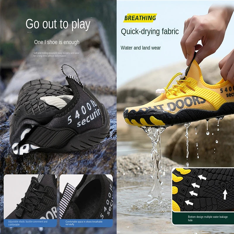 Wading Shoes Men's Women's Quick Dry Outdoor Beach Barefoot Aqua shoes Walking Shoes Boating Surfing Fishing Shoes Yoga Shoes