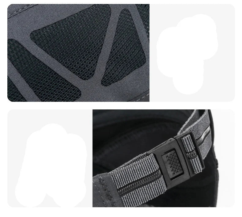 Summer New Sport Alphabet Forward Hat Men's Breathable Mesh Shade Quick Dry Hat Outdoor Sunscreen Cap